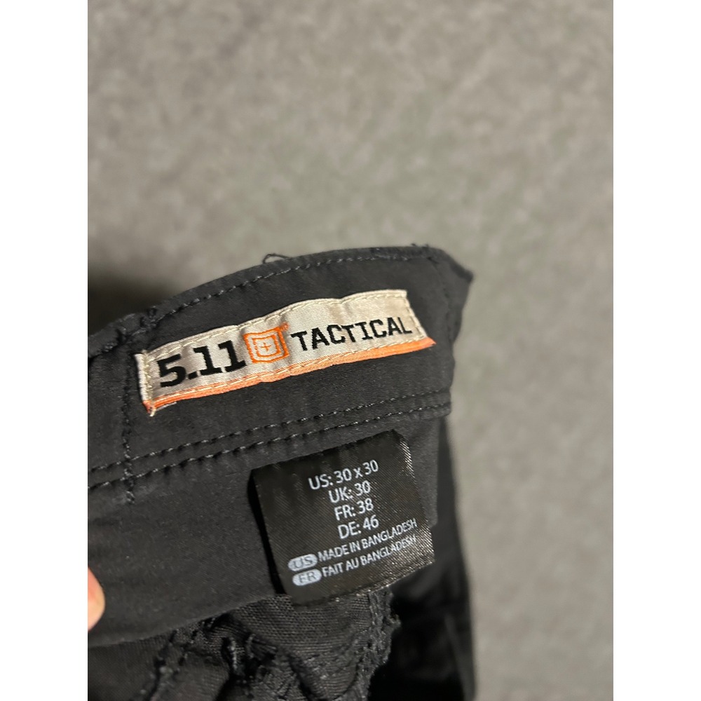 5.11 tactical apex cargo pants mens black fit 30X30 work outdoors - Picture 3 of 8